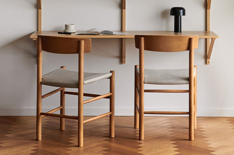 Shop Fredericia | J39 med sædepolstring