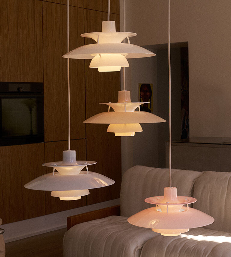 Forudbestil PH 5 320 Opal pendel hos Illums Bolighus