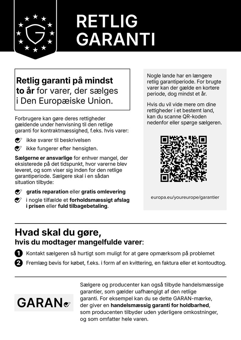 EU Legal Guarantee Notice
