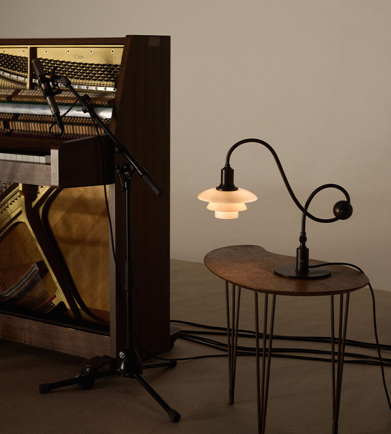 Shop PH 1/1 Piano bordlampe fra Louis Poulsen