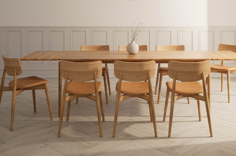 Bruunmunch Furniture | Spar 25% på udvalgte møbler til spisestuen