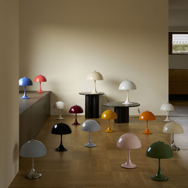 Panthella 250 Portable bordlampe, opaque yellow, Louis Poulsen