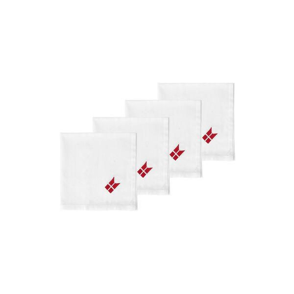 Tillykke stofservietter, white, Södahl