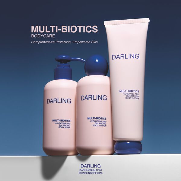 DARLING Multi-Biotics Renewing and Smoothing Body Scrub, DARLING