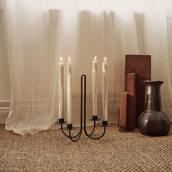 Dryp Candles 2 stk., warm grey, Ferm Living