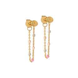 Lola øreringe, guld/tropical, ENAMEL Copenhagen