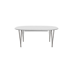 FH B619 Superellipse™ spisebord, hvid/brown bronze FH B619 Superellipse™ spisebord, hvid/brown bronze, Fritz Hansen