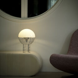 Wire bordlampe, white, Verpan