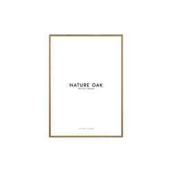 Wood Frame, oak, Poster & Frame
