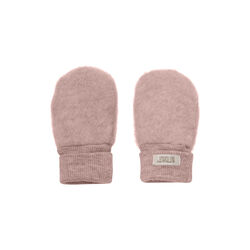 Mittens Wool Fleece, mahogany rose, HUTTEliHUT