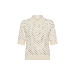 AnettiPW Pullover, dark navy dot print, Part Two