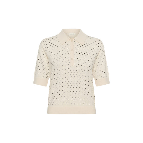 AnettiPW Pullover, dark navy dot print, Part Two