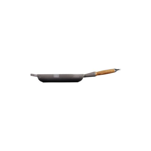 Signature st&oslash;bejern stegepande med tr&aelig;h&aring;ndtag &Oslash; 28 cm, flint, Le Creuset