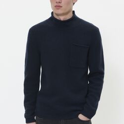 MArelaxroll Pullover, dark navy, Matinique