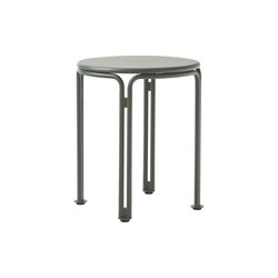 Thorvald SC102 Outdoor Side Table, bronze green, &Tradition
