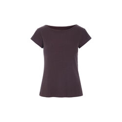 Naibu rib t-shirt, raisin, BITTE KAI RAND
