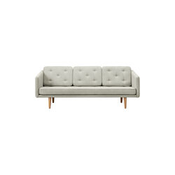 FF2003 No. 1 Sofa 3P, mood 1101/eg lys olie, Fredericia Furniture