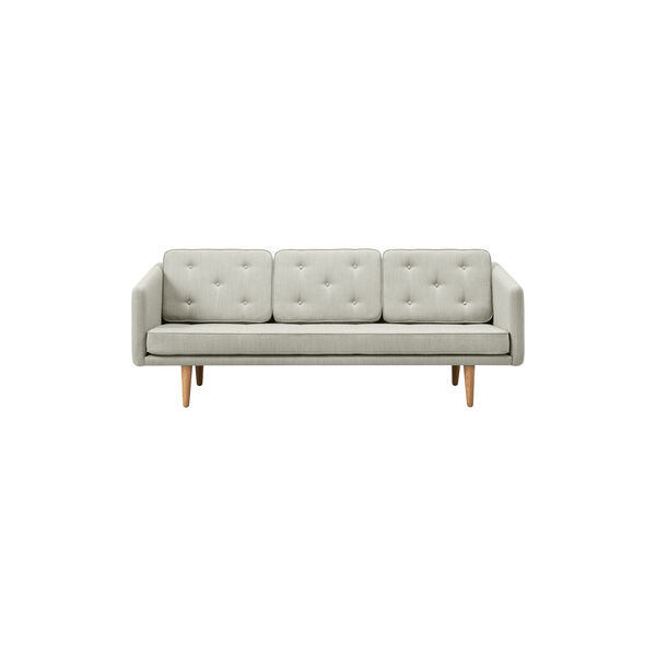 FF2003 No. 1 Sofa 3P 206 cm, mood 1101/eg lys olie, Fredericia Furniture