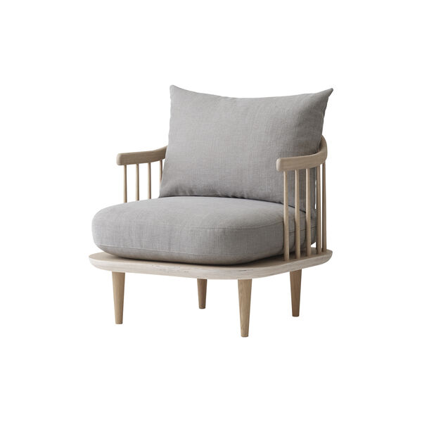 Fly SC10 Lounge Chair, Hot Madison 094/oiled oak Fly SC10 Lounge Chair, Hot Madison 094/oiled oak, &Tradition