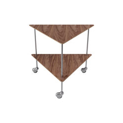 AJ Trolley™ sidebord, walnut AJ Trolley™ sidebord, walnut, Fritz Hansen