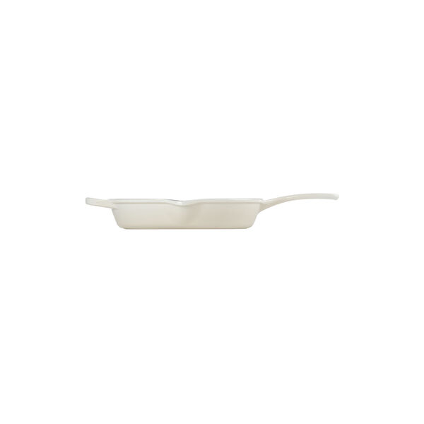 Signature st&oslash;bejern dyb stegepande &Oslash; 26 cm, meringue, Le Creuset
