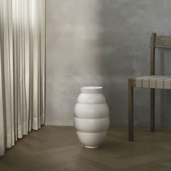 Tortus Archie vase No 5, white, Knabstrup Keramik
