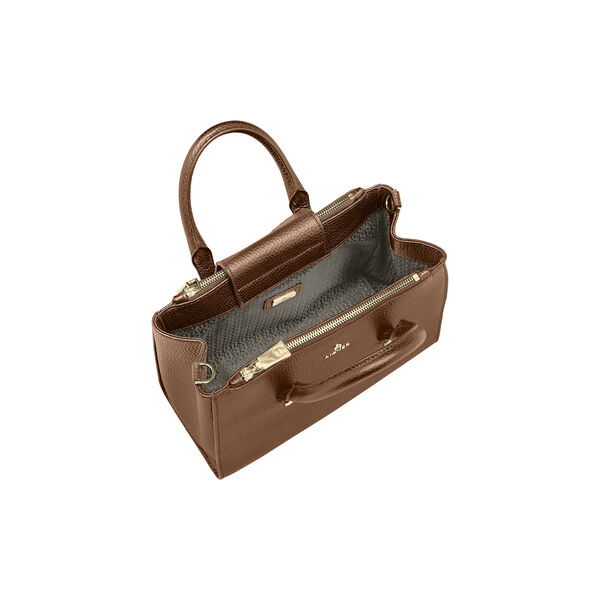 Ivy Handbag | Saddle Brown | H&aring;ndtaske, Aigner