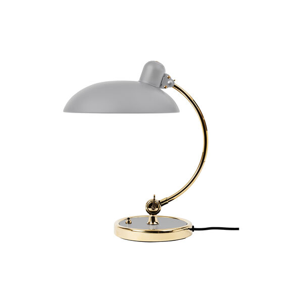 KAISER idell&trade; 6631-T Luxus bordlampe, easy grey/brass, Fritz Hansen