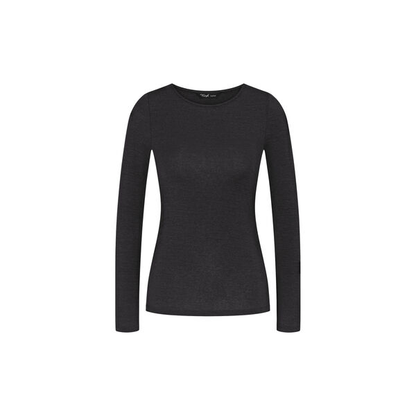 Beauty Layers LSL Top Wool, black, Triumph