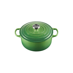 Signature rund gryde &Oslash; 24 cm, bamboo green, Le Creuset