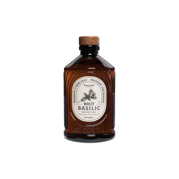 Økologisk sirup - Basilikum Økologisk sirup - Basilikum, Bacanha