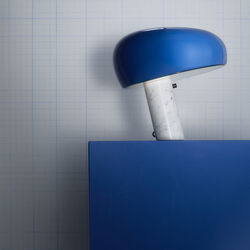 Snoopy bordlampe, blu navy Snoopy bordlampe, blu navy, Flos