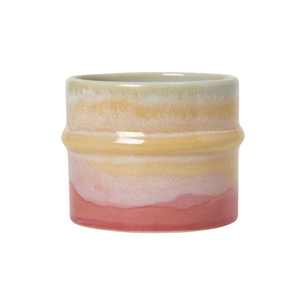 Poppery krus, pink/mint/gul, K&auml;hler