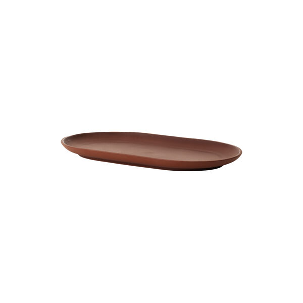 Sand Secrets Plate, red clay Sand Secrets Plate, red clay, Design House Stockholm