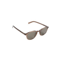 Alden Sunglasses, transparent coffee brown, AY Studios