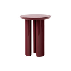 Tung JA3 Side Table, burgundy red, &Tradition