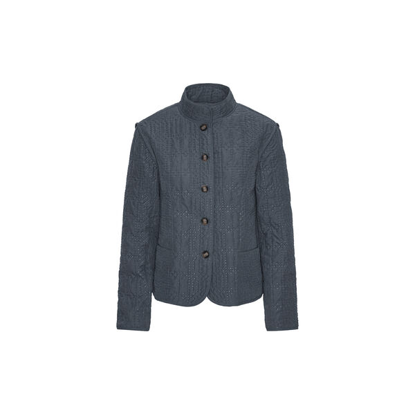 Short Quilted Jacket, ombre blue, Ilse Jacobsen Hornbæk