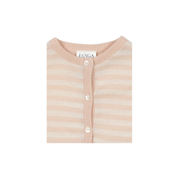 Venti Knit Cardigan, cameo rose, Konges Sløjd