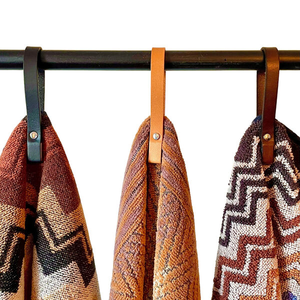 Magnetisk h&aring;ndkl&aelig;deholder, brown, Nordan Home