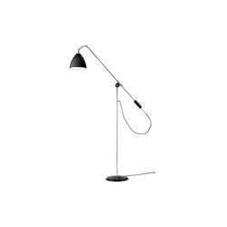 Bestlite BL4 Floor Lamp, black semi matt/chrome, GUBI