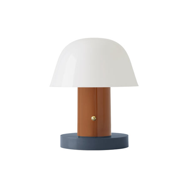 Setago JH27 Portable bordlampe, rust/thunder, &Tradition