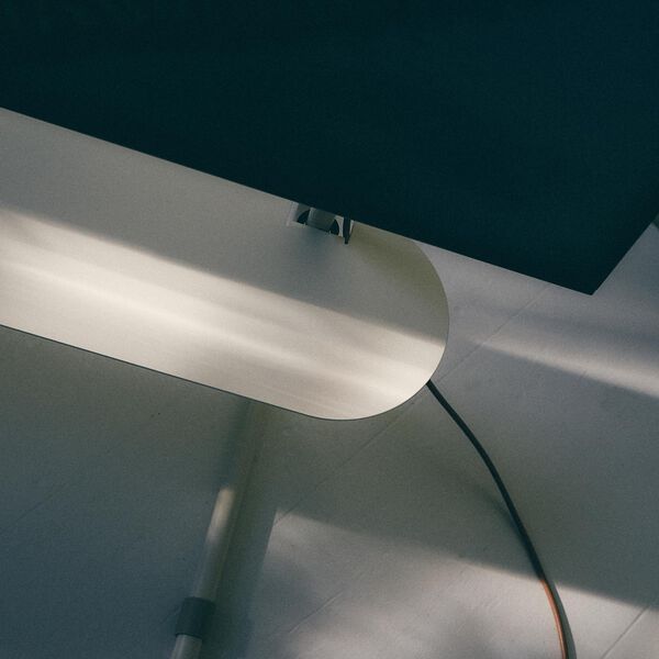 Pipe Shelf, pearl Pipe Shelf, pearl, Pedestal