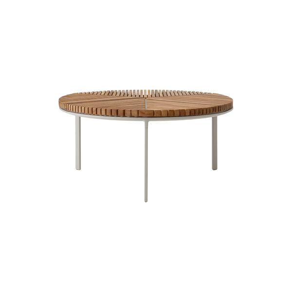VIPP716 Open-Air Coffee Table, teak/light grey VIPP716 Open-Air Coffee Table, teak/light grey, Vipp