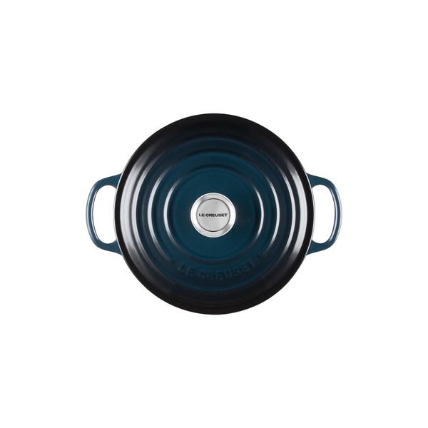 Signature rund st&oslash;bejernsgryde &Oslash; 20 cm, nuit, Le Creuset