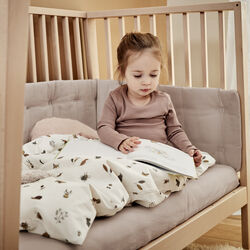 Sengerand til Leander Linea&trade; og Luna&trade; babyseng, cappuccino, Leander