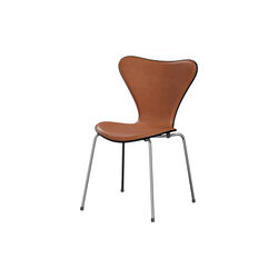 Serie 7&trade; 3107 forsidepolstret stol, Grace Walnut, Fritz Hansen