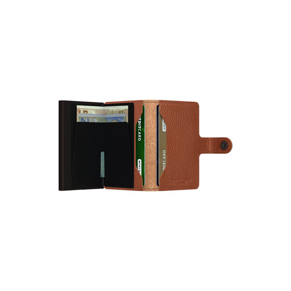 Miniwallet, vegetable tanned espresso/brown Miniwallet, vegetable tanned espresso/brown, Secrid
