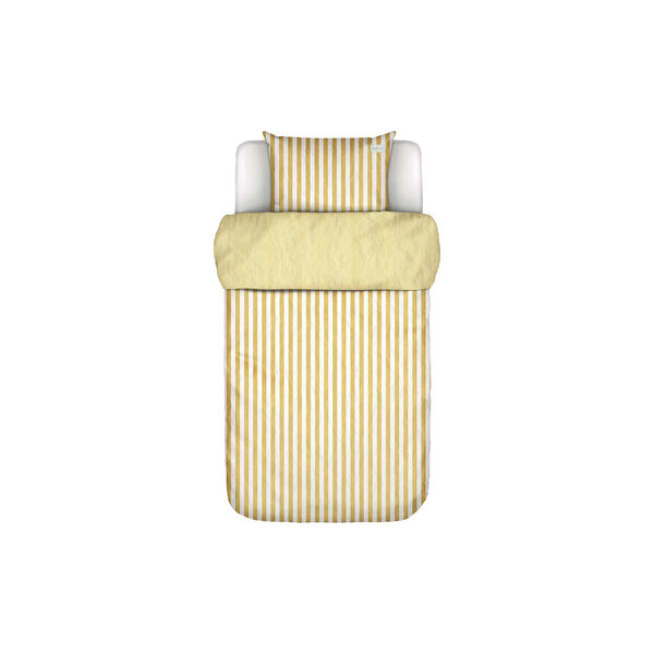 Mikkeli 2-delt sengesæt, sunrise yellow, Marc O'Polo