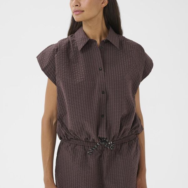 KBEdith Shirt, edith check, Karen by Simonsen