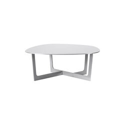 Insula sofabord, b&oslash;rstet aluminium, Fredericia Furniture